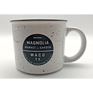 Magnolia Market & Garden Campfire Coffee Mug Speckled 12 oz Waco Texas Gaines